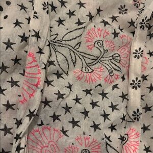 Free People Floral Patterned bag sheer  -It’s Free People cloth bag